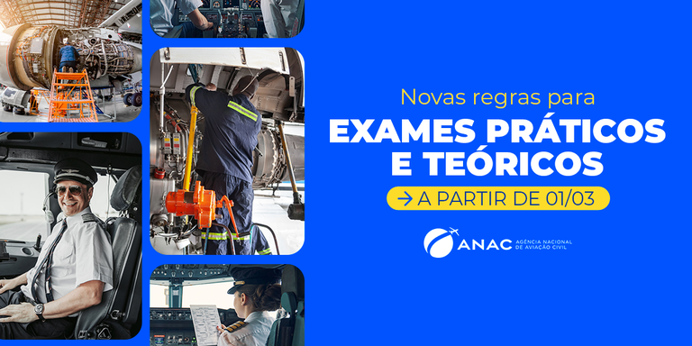 novas regras exames aviação