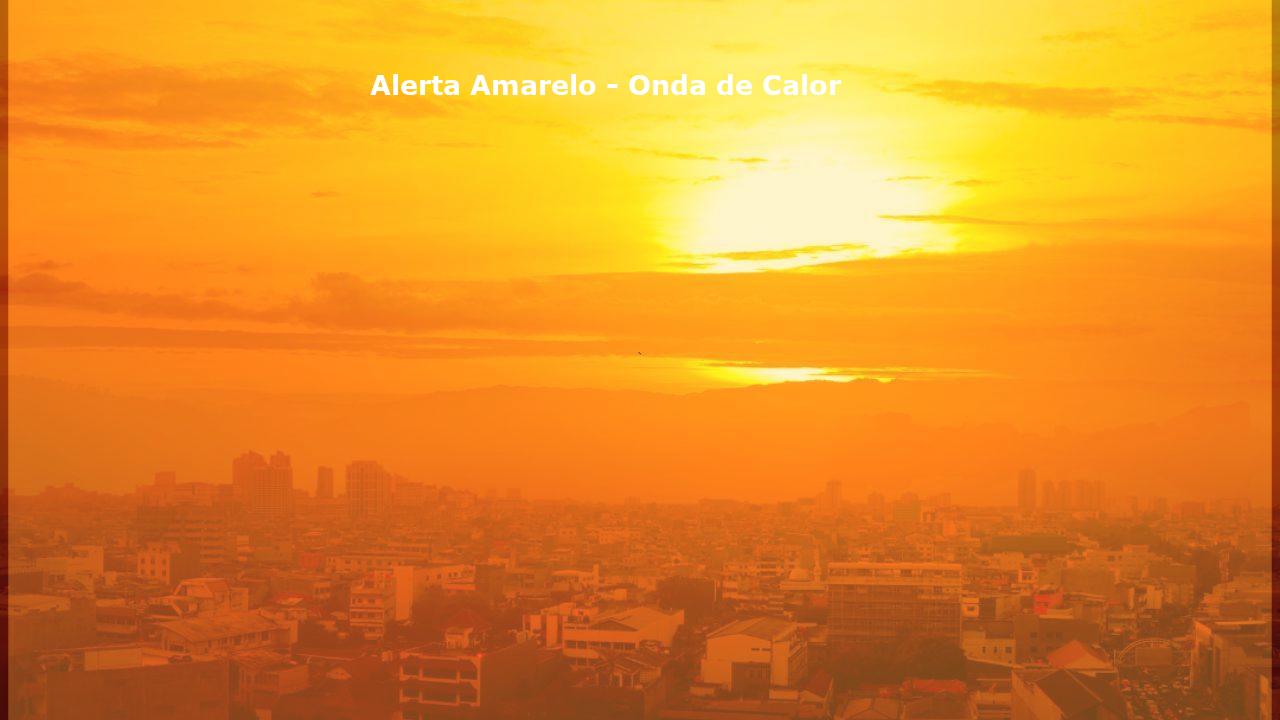 Alerta amarelo de onda de calor atinge Sul nesta segunda-feira