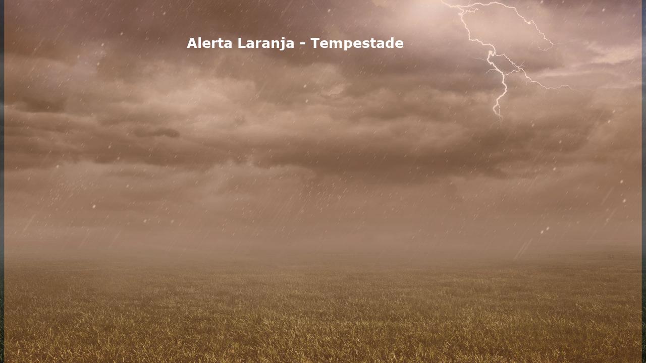 Alerta laranja de tempestades ameaça Santa Catarina e Rio Grande do Sul nesta sexta